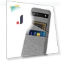 Cloth Texture Shockproof Phone Case with Dual Card Slots — Protective Cases, Smartwatch 2025