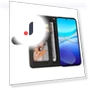 Leather Case Wallet Stand Color Splicing Phone Cover — Phone Accessories, Smartwatch 2025