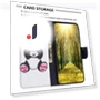 Leather Wallet Phone Case with Pattern Print — Flip Cases, Smartwatch 2025