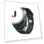 Reverse Buckle Silicone Watchband — Smartwatches, Smartwatch 2025