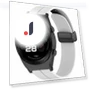 Soft Silicone Watch Strap with Magnetic Buckle — Fitness Bands, Smartwatch 2025