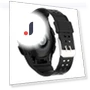 Soft TPU Wrist Band with Integrated Watch Case — Smartwatch Straps, Smartwatch 2025