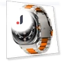 Titanium Alloy Three Bead Wrist Strap — Bands, Smartwatch 2025