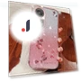 TPU Cover Gradient Glitter Rhinestone Flower Anti-scratch Phone Case — Phone Accessories, KADEM