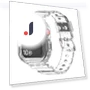 Transparent TPU Wrist Strap with Protective Case — Smartwatch Accessories, Smartwatch 2025
