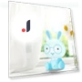 Cute Rabbit Lamp with Glasses — Lamps & Shades, Kitchen artifact