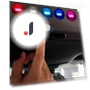 Finger Touch Sensor Reading Lamp — Courtesy Lamp, ADM