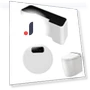 Induction Flush Mechanism for Toilet — Bathroom Essentials, Kanisa