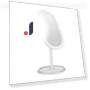 LED Makeup Mirror — Handheld, Koogeelife
