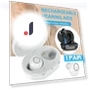 Mini Rechargeable Smart Hearing Aids — Hearing Support, The Romantics