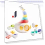 Montessori Sensory Sorting Toy — Shape Sorter & Stacking Games, Toys-Glory Fourall