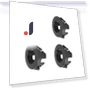 Parking Sensor Retainer Holder — Plates with Sensors, PHYUN-autoparts