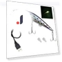 Smart Fishing Lures — Artificial Bait, Pale Blue