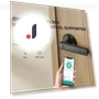 Smart Handle Door Lock — Smart Home Security, The Romantics