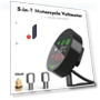 5 IN 1 Motorcycle Water Temperature Voltage Hour Meter USB Charger — Hour Meter, happybuySE