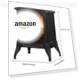 Превью Electric Fireplace Stove Heater — Electric Heating Solutions, Winado