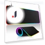 Large RGB Gaming Mouse Pad — Mouse Pads, mood jungle