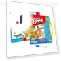 Early Education Smart Scrabble Letters ABC English Finger Reading Children's Voice Book — Educational, Dimpled Cheeks