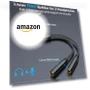 Превью TRRS Splitter for 2 Headphones — Adapters, IIISOGNO