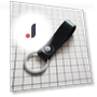 Leather Keychain — Key Cases, Rose Bag