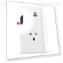 WiFi Wall Touch Light Switch with USB Type-C Outlet — Outlet Switches, Neoglint