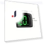Digital Projection Display HUD — Clock, LSB01
