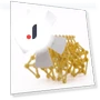 Funny Walker Beast Strandbeest Robot Assembly Model Toy — Construction Kits, TinyJoy