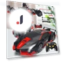 Gesture-Controlled Transforming Car Robot — Interactive Figures & Robots, Super Go