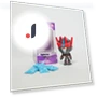 Transforming Robot Candy Toy — Interactive Learning Devices, Super Go