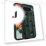 Case Compatible with MagSafe Beast Texture Micro-Embossing Back Cover — Smartwatch Charging Solutions, Smartwatch 2025