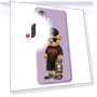 Cool Bear Pattern Printing Straight Edge TPU Phone Back Cover — Bumpers, Smartwatch 2025