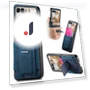 Retro Leather Back Cover with Card Holder — Flip Cases, Smartwatch 2025