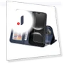 Wallet Case with Hydrogel Film and Strap — Phone Accessories, Smartwatch 2025