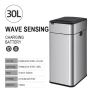 Smart Stainless Steel Trash Can Sensor — Kitchen Cans, Homedepot