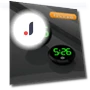 Elegant Glowing Electronic Car Dashboard Clock — Clock, the BAY