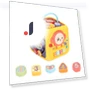 Kids Drum Set with Smart Home Music Light Function — Musical Toys, Neoglint