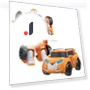 Mini Transformer Robot Toy — Interactive Figures & Robots, Specials