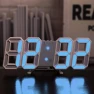 3D Electronic Alarm Clock with Temperature Display — Clocks, Factory Discount Outlet