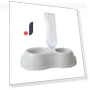 Automatic Feeder Water Dispenser with Raised Stand — Feeders, Smart Pet Supplies