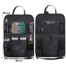 Car Back Seat Organizer with Touch Screen — Dash Holders, zmkm8888