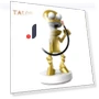 Cute Cartoon Robot LED Night Light — Night Lights, Vogue Wardrobe