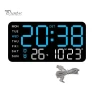 Digital Wall Clock with Large Display — Clocks, Puntos