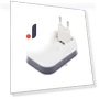 Smart Charging Plug with Button for CR2032 — Chargers, Rose Toward