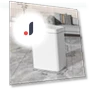 Smart Trash Can for Bathroom with Automatic Bagging — Kitchen Cans, Serene Homes