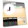 Magnetic Rechargeable Touch Light with RGB Backlight and Mirror — Lighting Accessories, Send Cool
