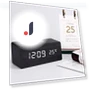 Wireless Charging Clock with Sound Control — Alarm, Fashionable bags
