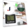Wireless Ultrasonic Water Tank Liquid Depth Level Meter with LCD Temperature Display — Liquid Level, Decor Dream