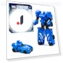 Mini Force 5 Styles X Lucybot Lucy Bot Ranger Transformer Car Robot Toy — Playsets, TinyJoy