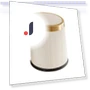 Stylish Touchless Bathroom Bin with Lid — Kitchen Cans, Elenxs Kitchen