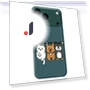Three Animal Dolls Pattern Printing Straight Edge TPU Phone Back Cover — Back Covers, Smartwatch 2025